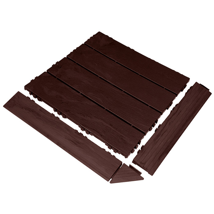 Kantlist Woodlook Mahogny 2-pack Hestra